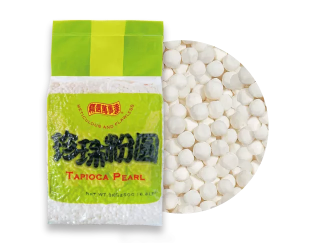 White Tapioca Pearl 6mm